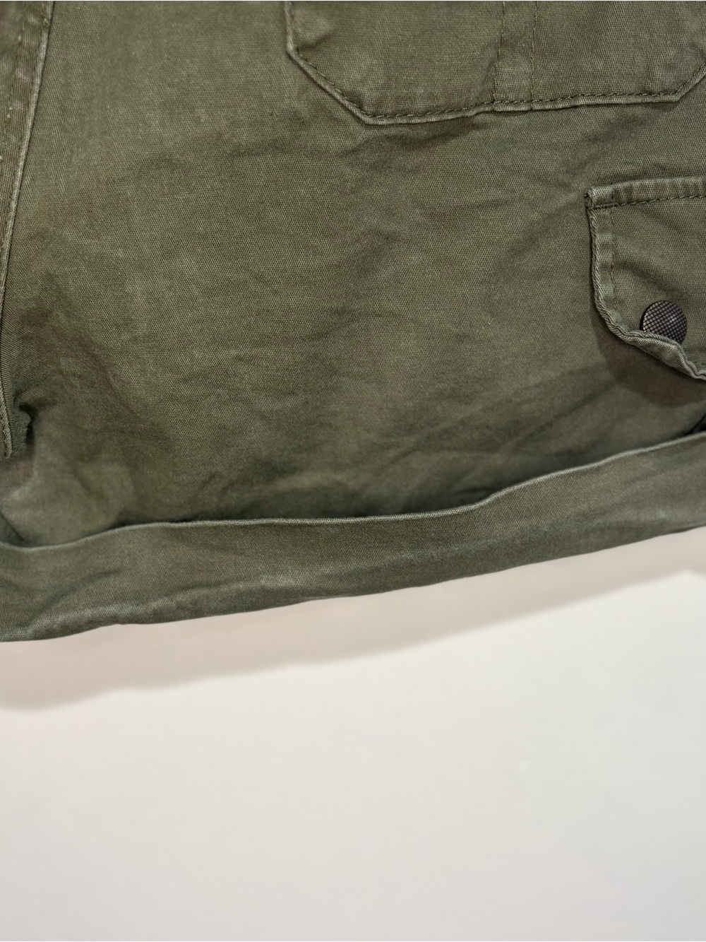 Democracy Olive Cargo Pocket Short Size - Picture 7 of 11